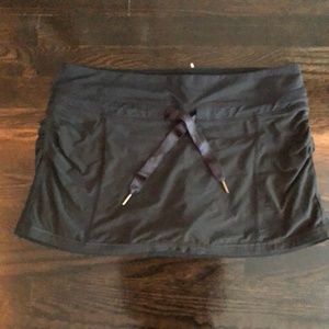 Black Lululemon Skort